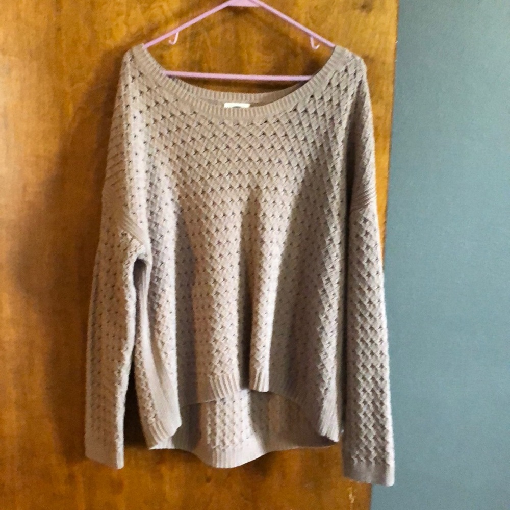 Heavy knit sweater